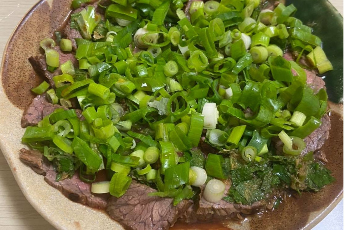 Seared beef with a rooibos twist