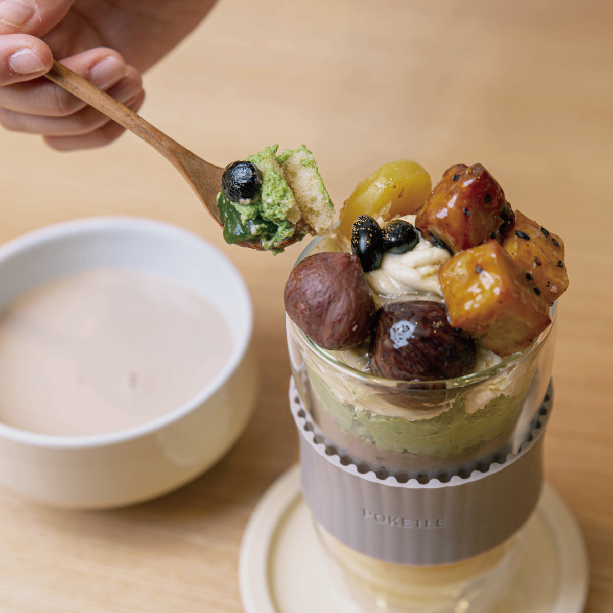 POCKETLE Cup lid hole - Vidro 220ml