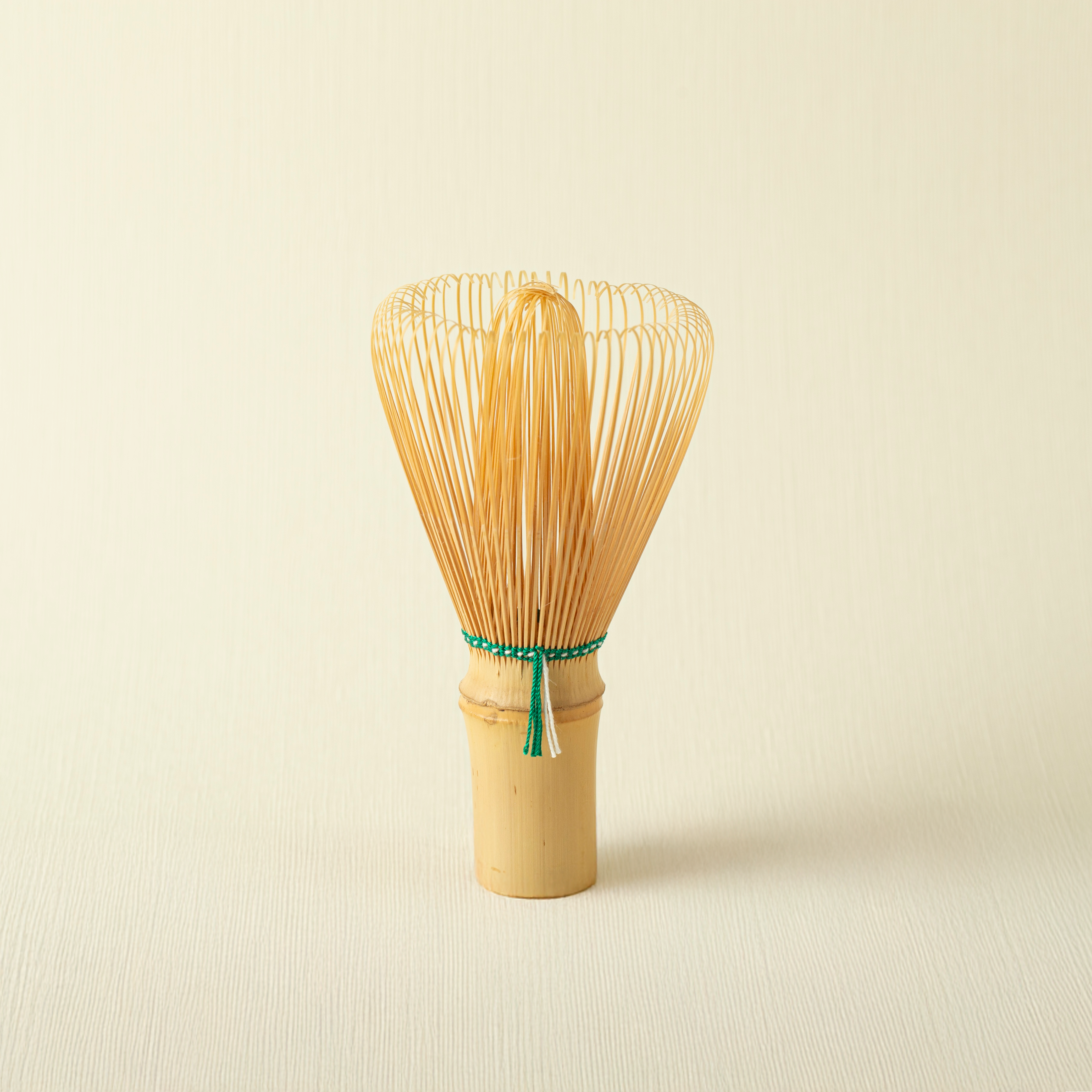 Green white bamboo whisk chasen