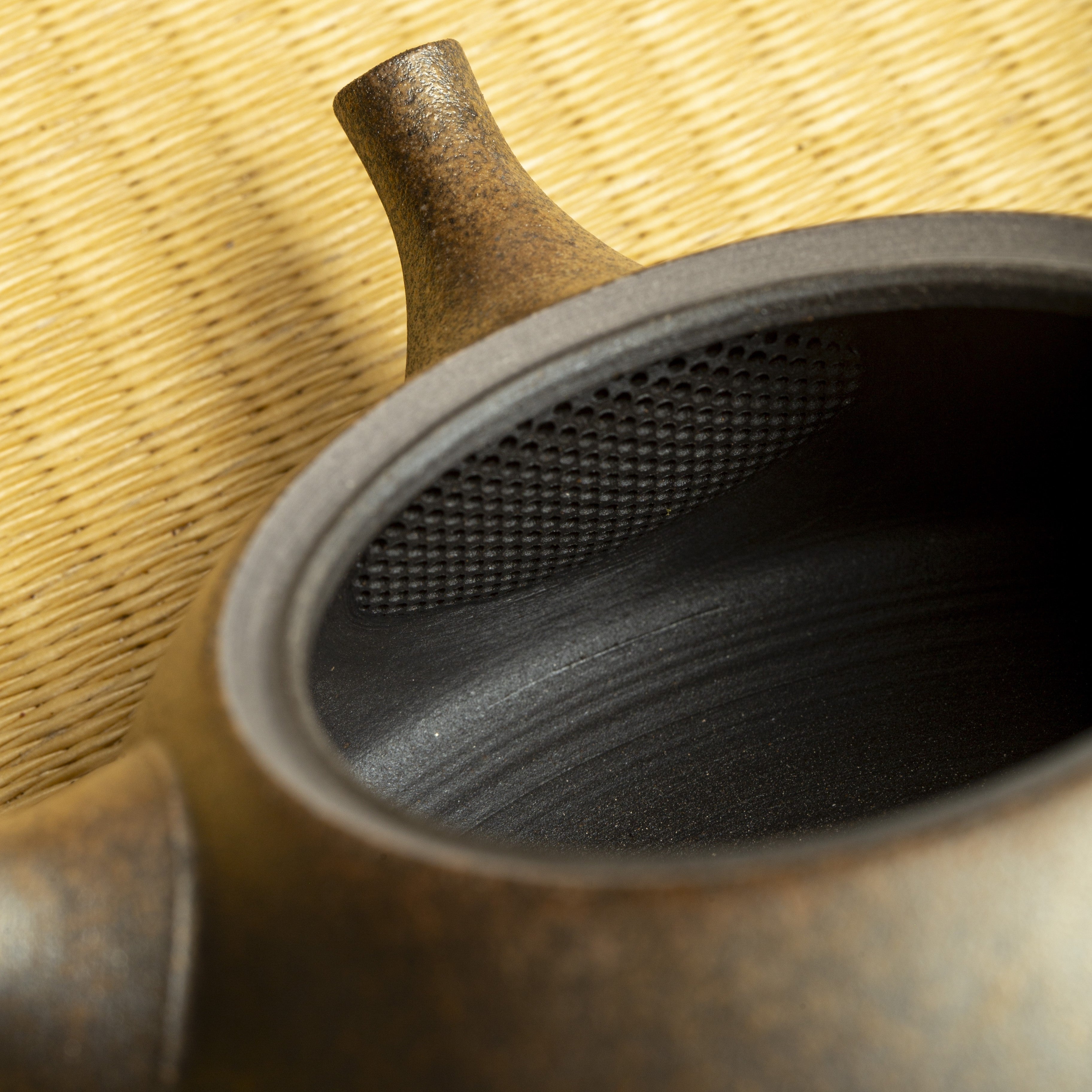 Sasame filter of kyusu to pour tea