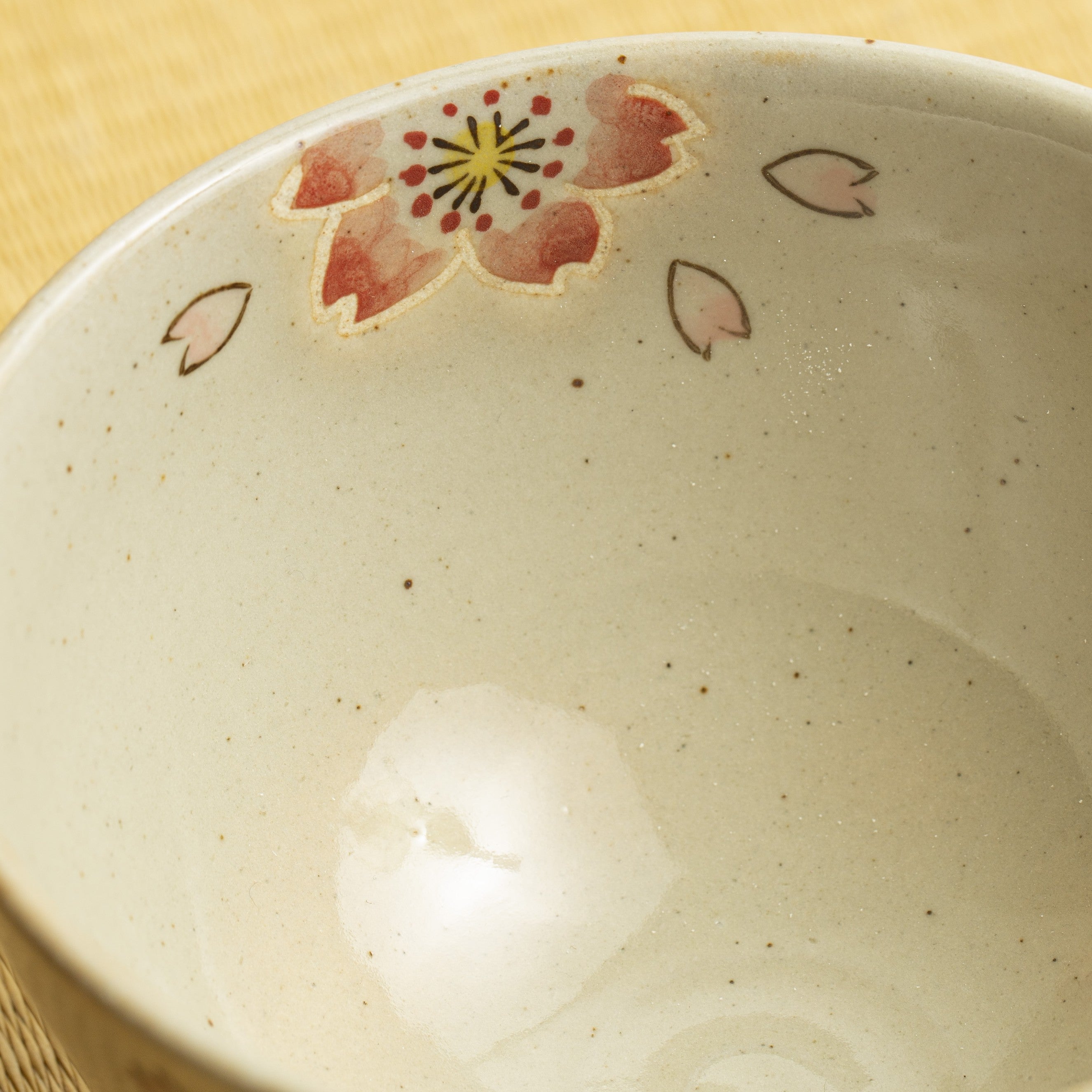 Handmade Arita Chawan Bowl - Sakura