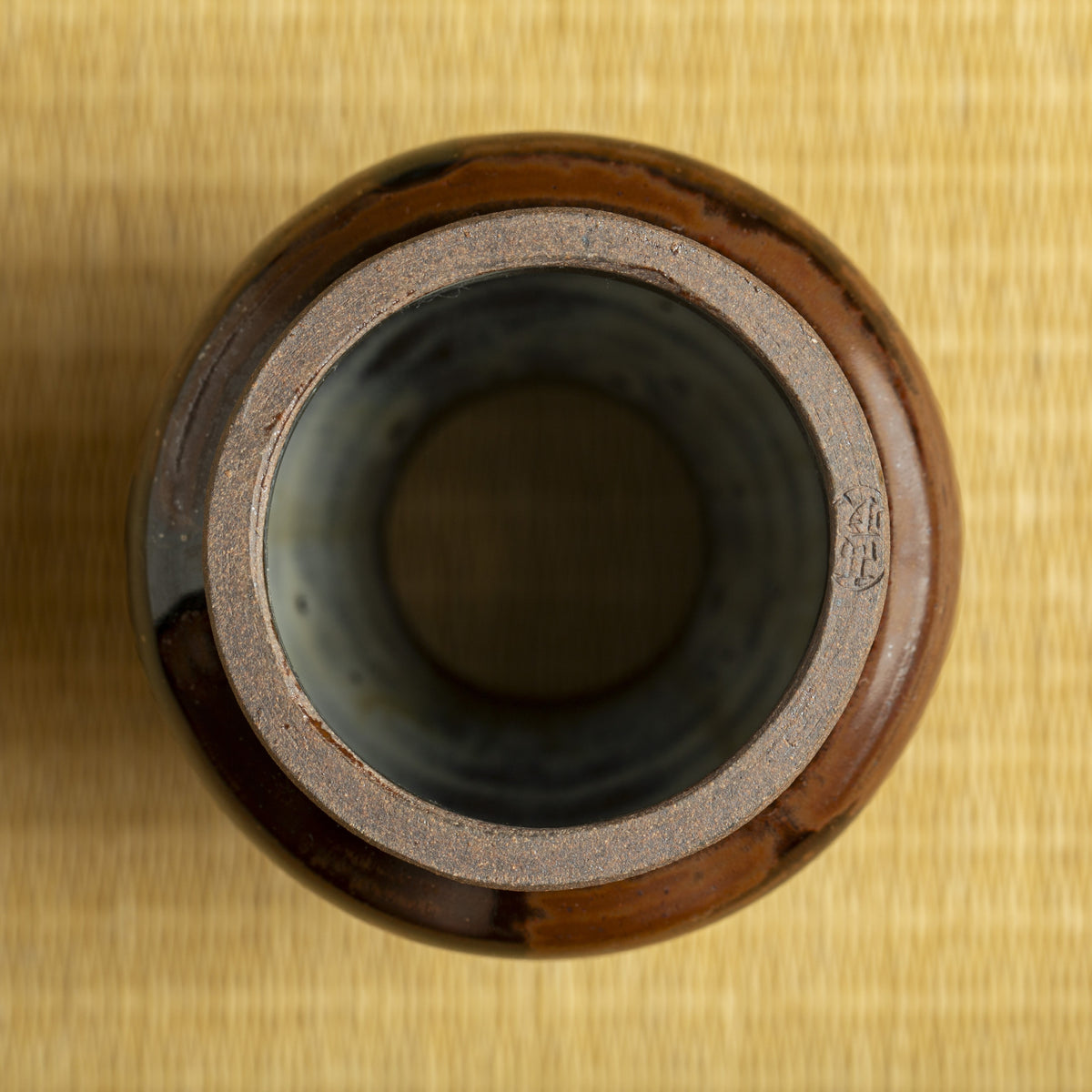 高取焼 茶碗 ・くせ直し 飴