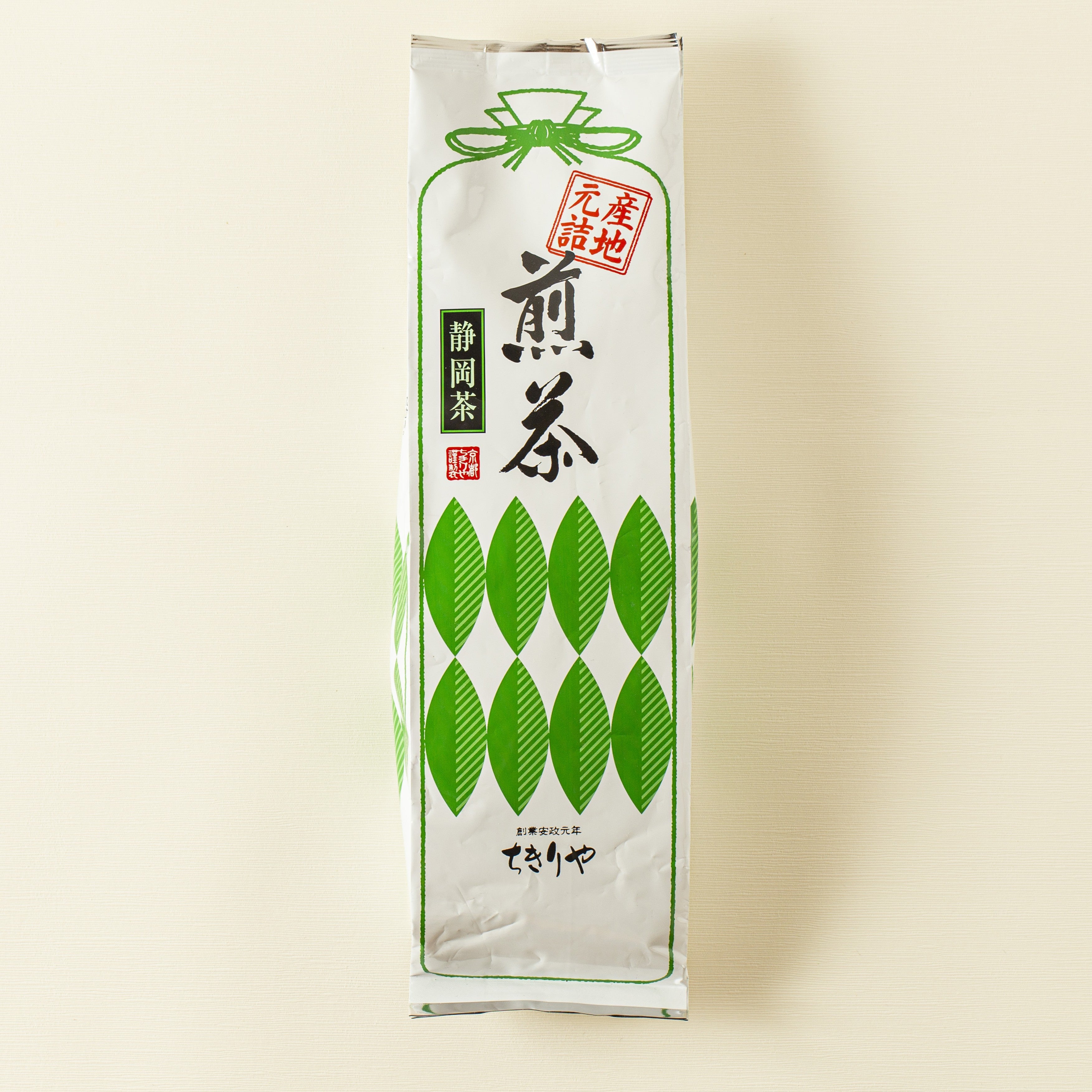 Shizuoka Fukamushi Sencha packaging