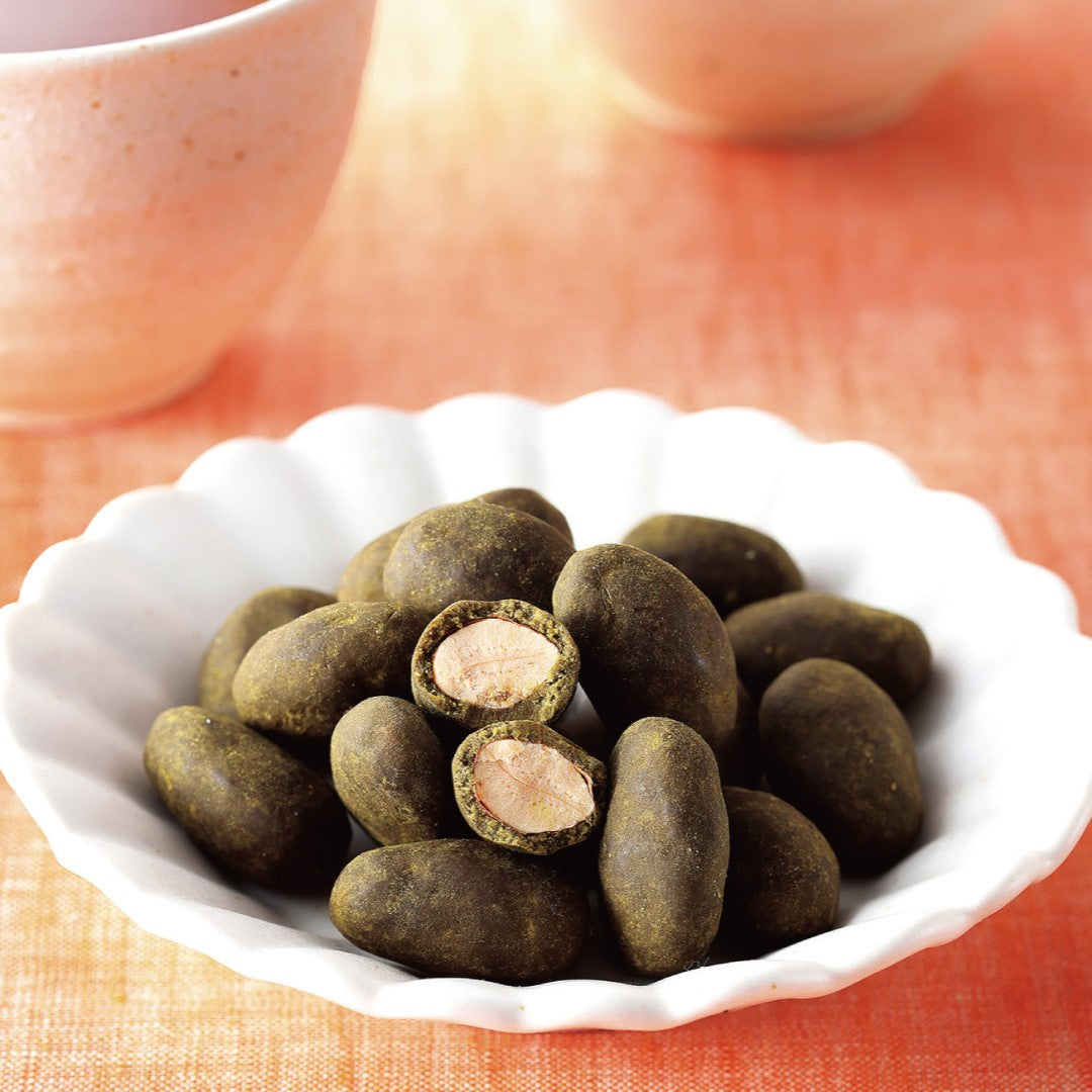 Kyoto Hojicha Coated Almonds