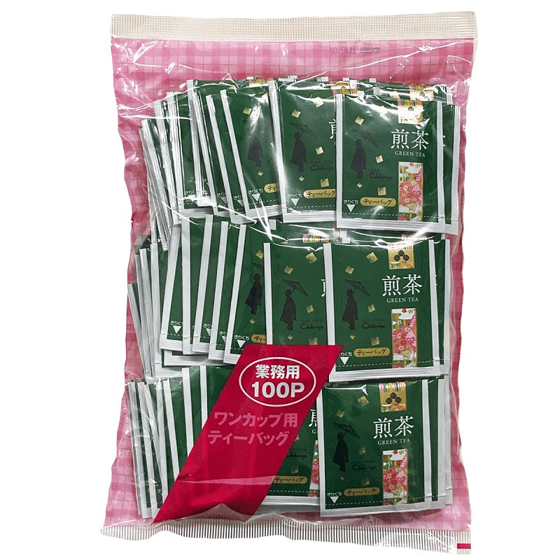 Thé Vert Japonais Sencha au Matcha d'Uji - 100 Sachets de thé
