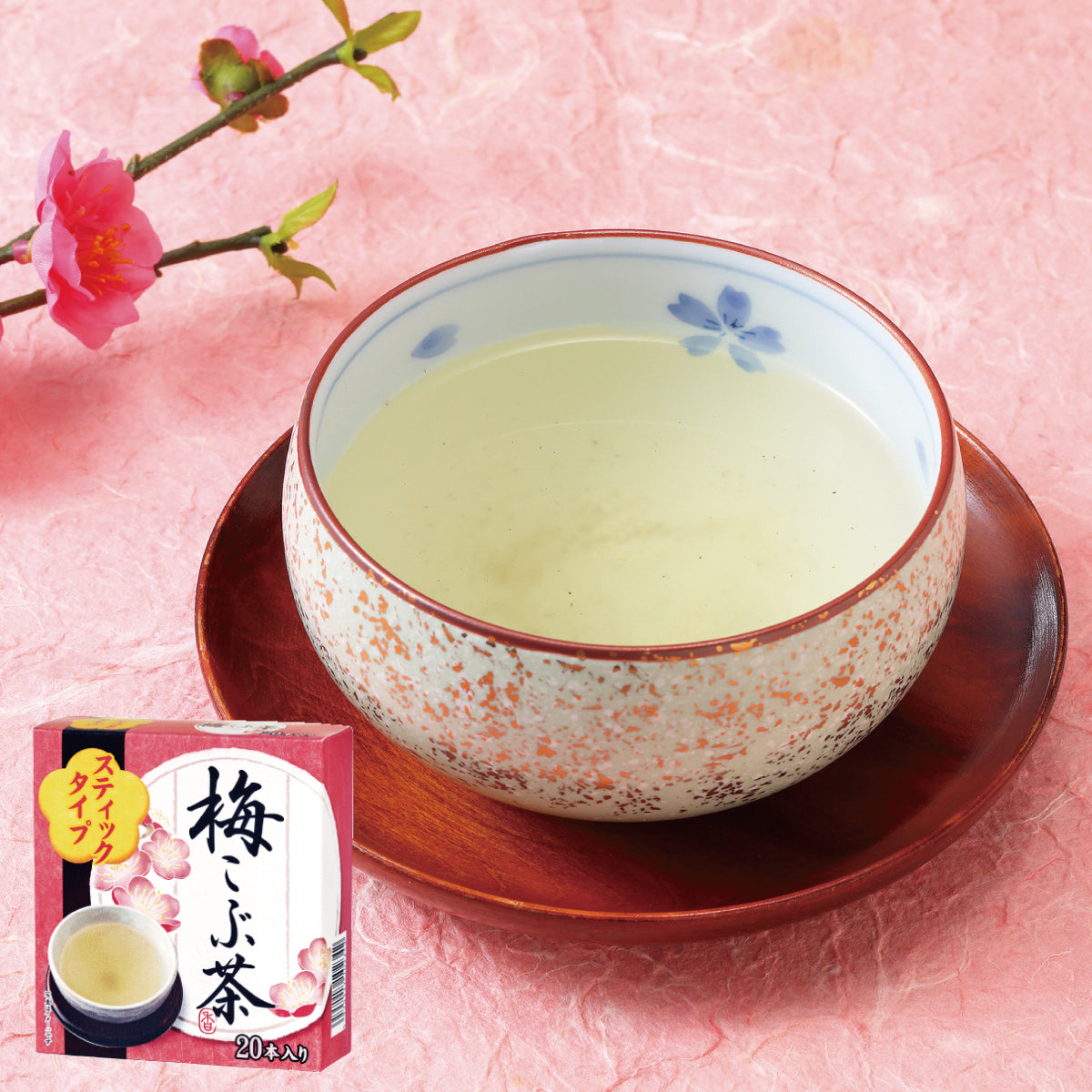 Japanese Ume Kombucha - 2g x 20 Tea sticks