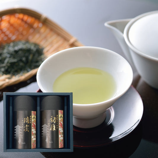 [Tea Box] Chikiriya Premium Selection Uji-Kyoto: Sencha “Zuiun” & Karigane "Hatsukari"
