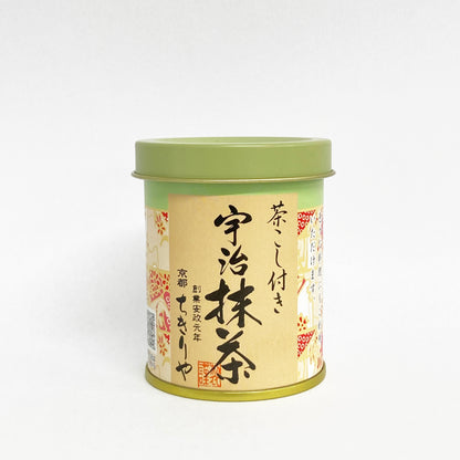 Uji Matcha with tea strainer - 30g green tea powder