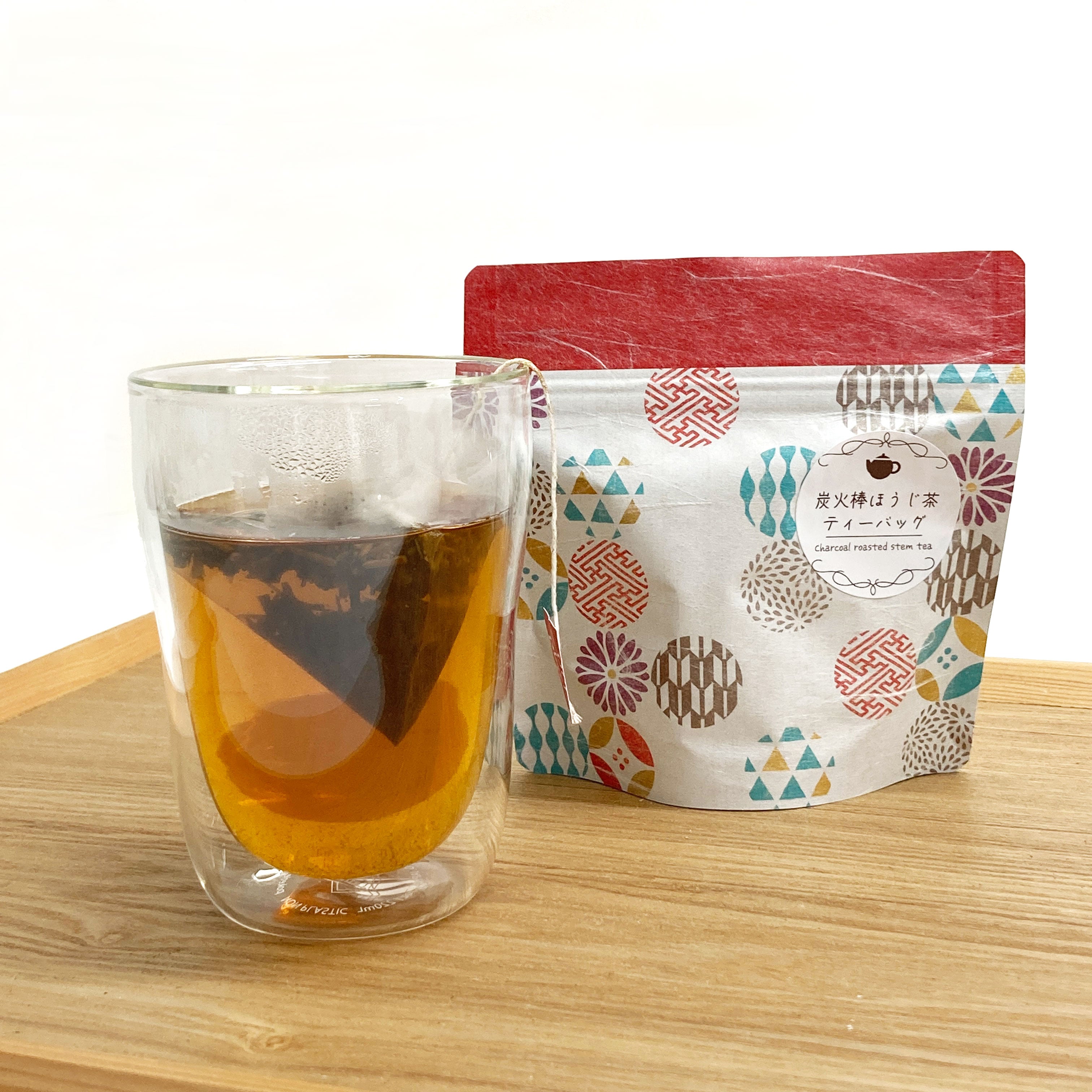 Charcoal Roasted Hojicha Stem - 6 Tea bags【Wagara Series】