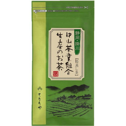 中山茶業組合生産のお茶＜特蒸し茶＞　100ｇ