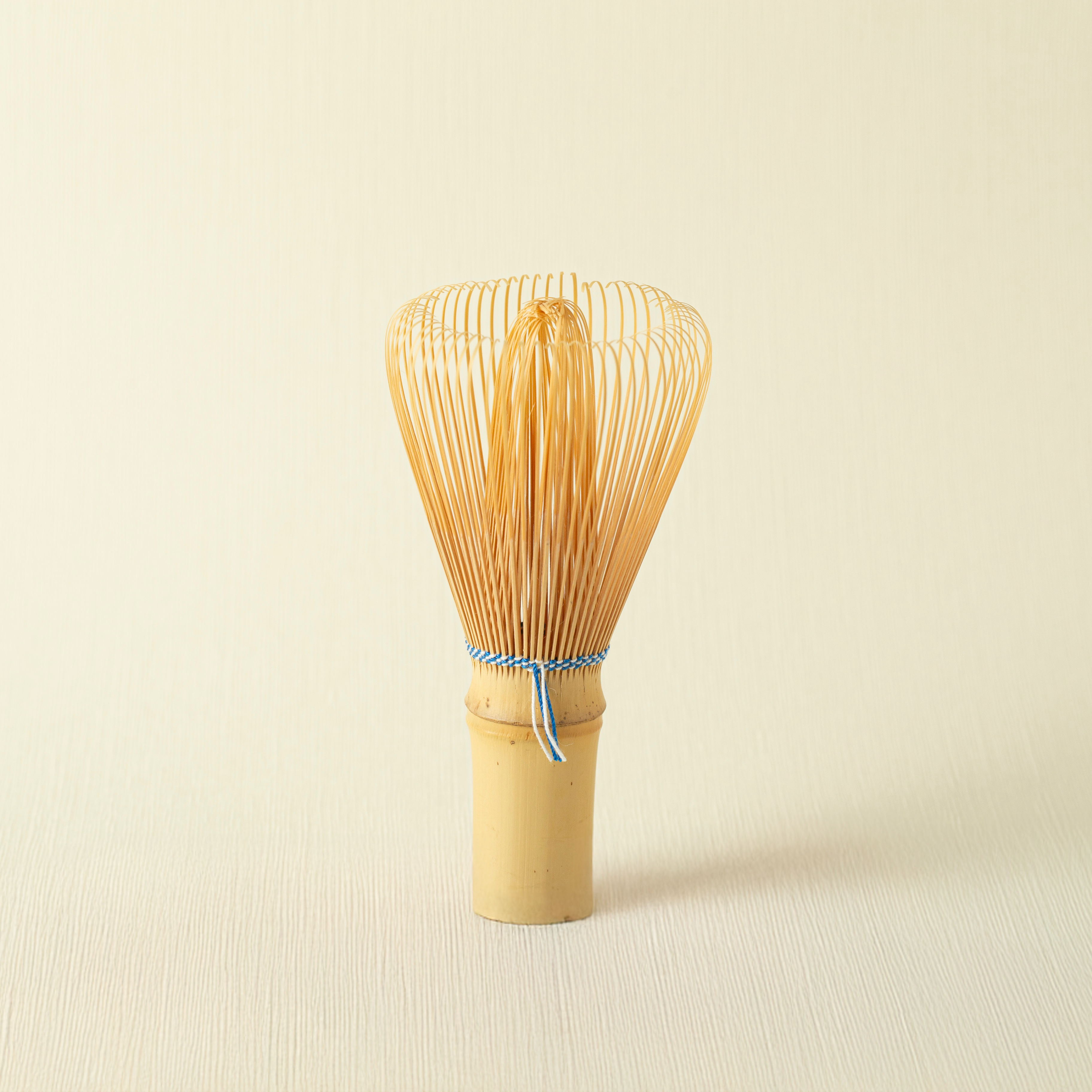 Blue white bamboo whisk chasen