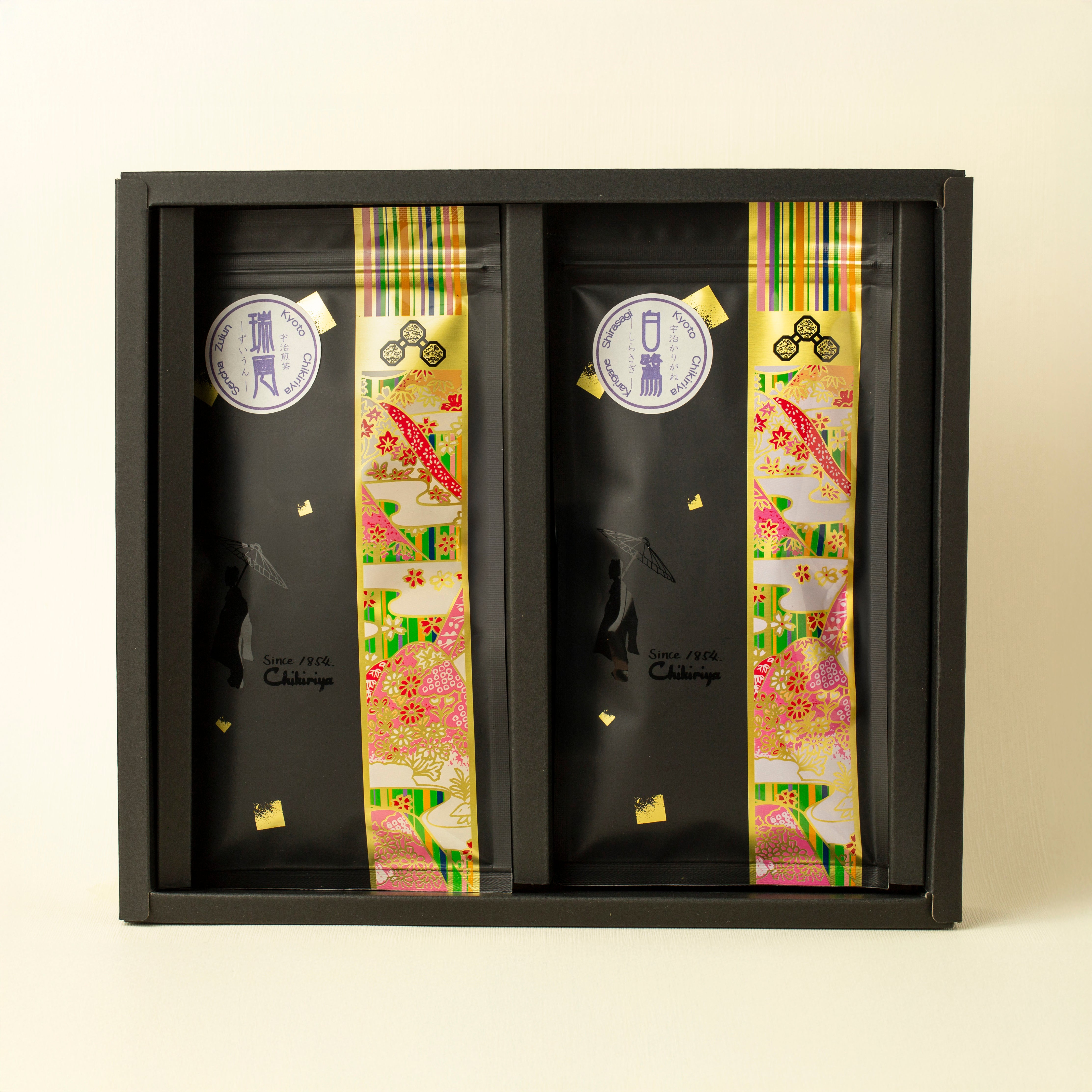 Chikiriya Premium Selection Set - “Shirasagi” & “Zuiun” - 80g x 2