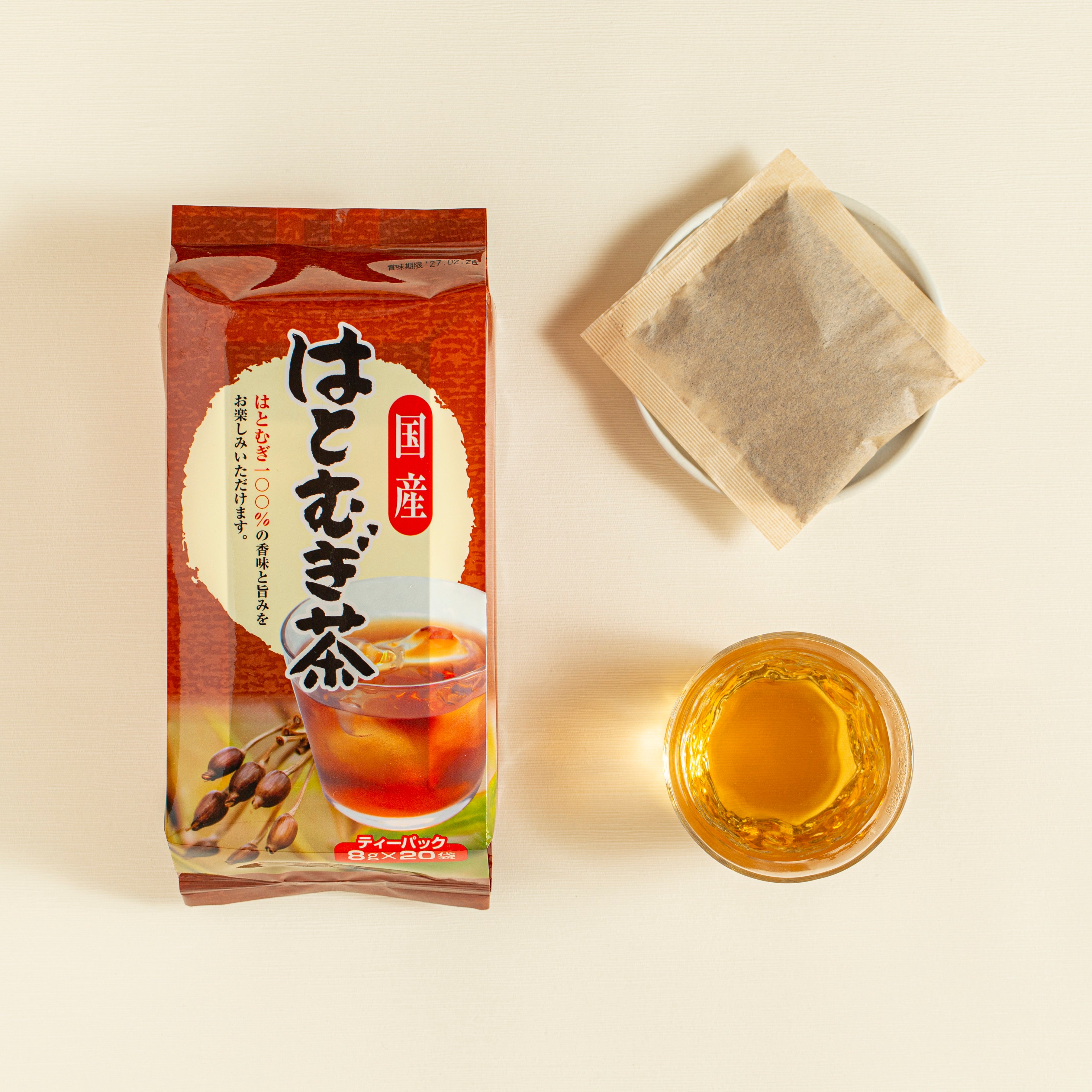 Hatomugicha tea bag