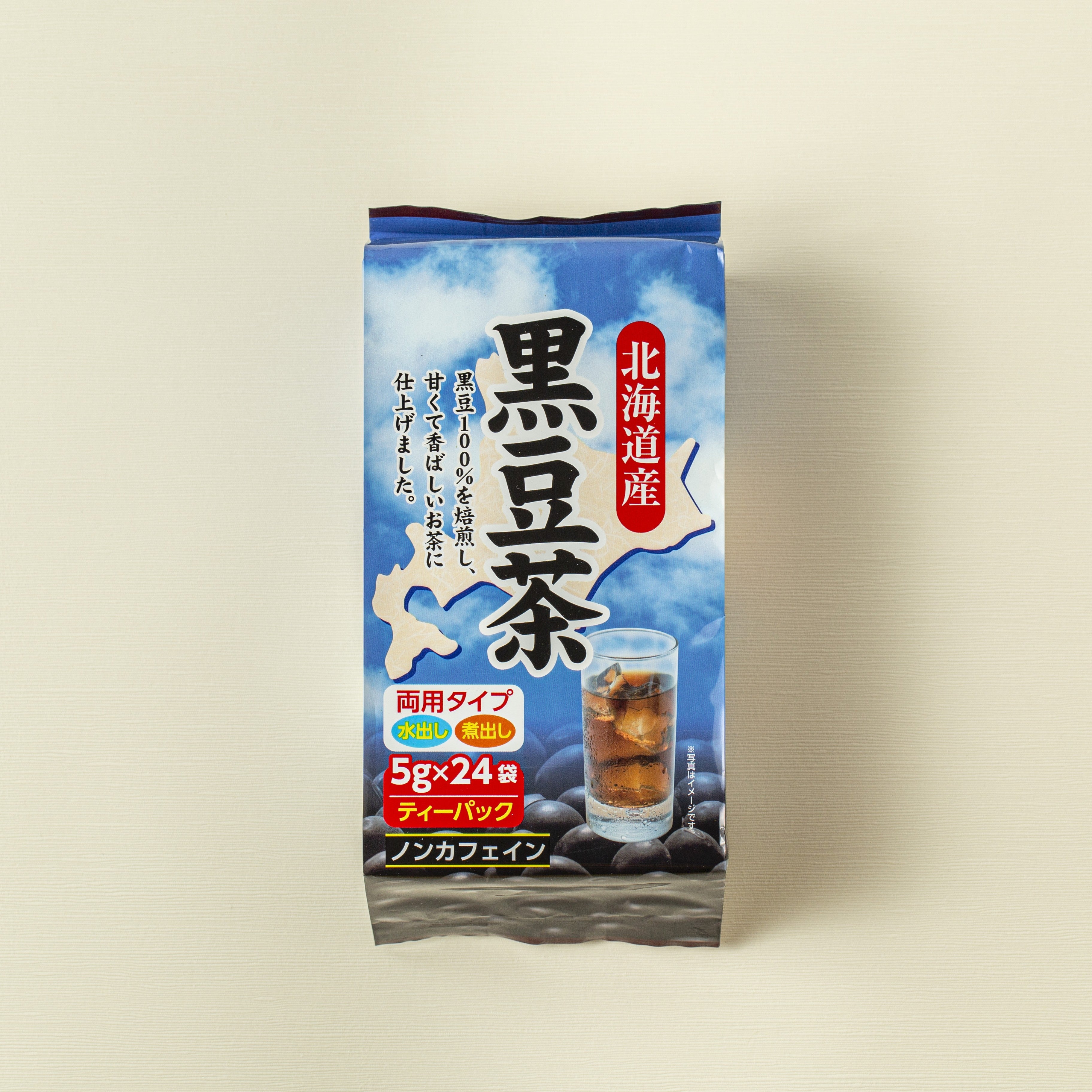 Hokkaido Kuromamecha packaging