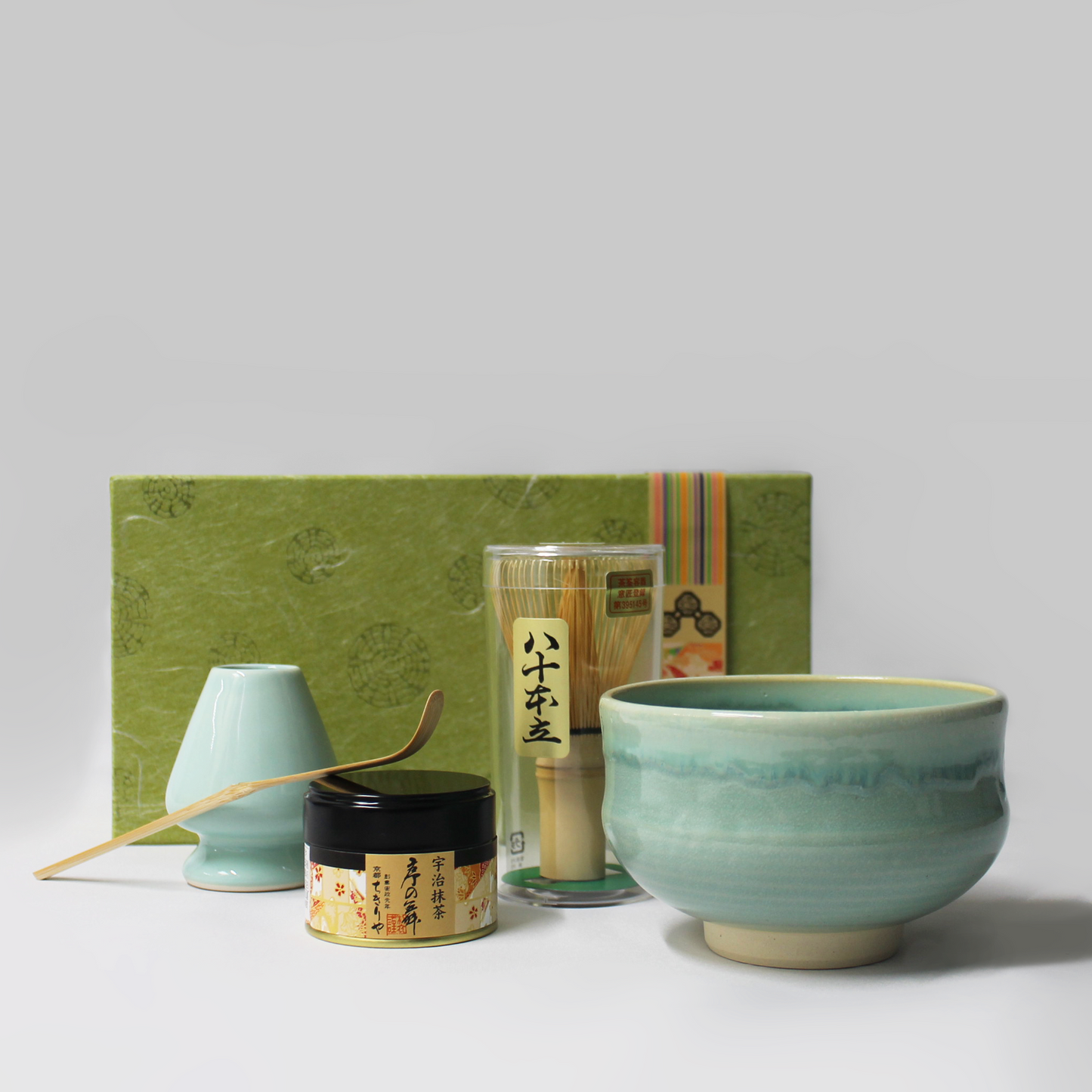 Matcha beginner set (B) - Starter kit for Japanese Tea ceremony