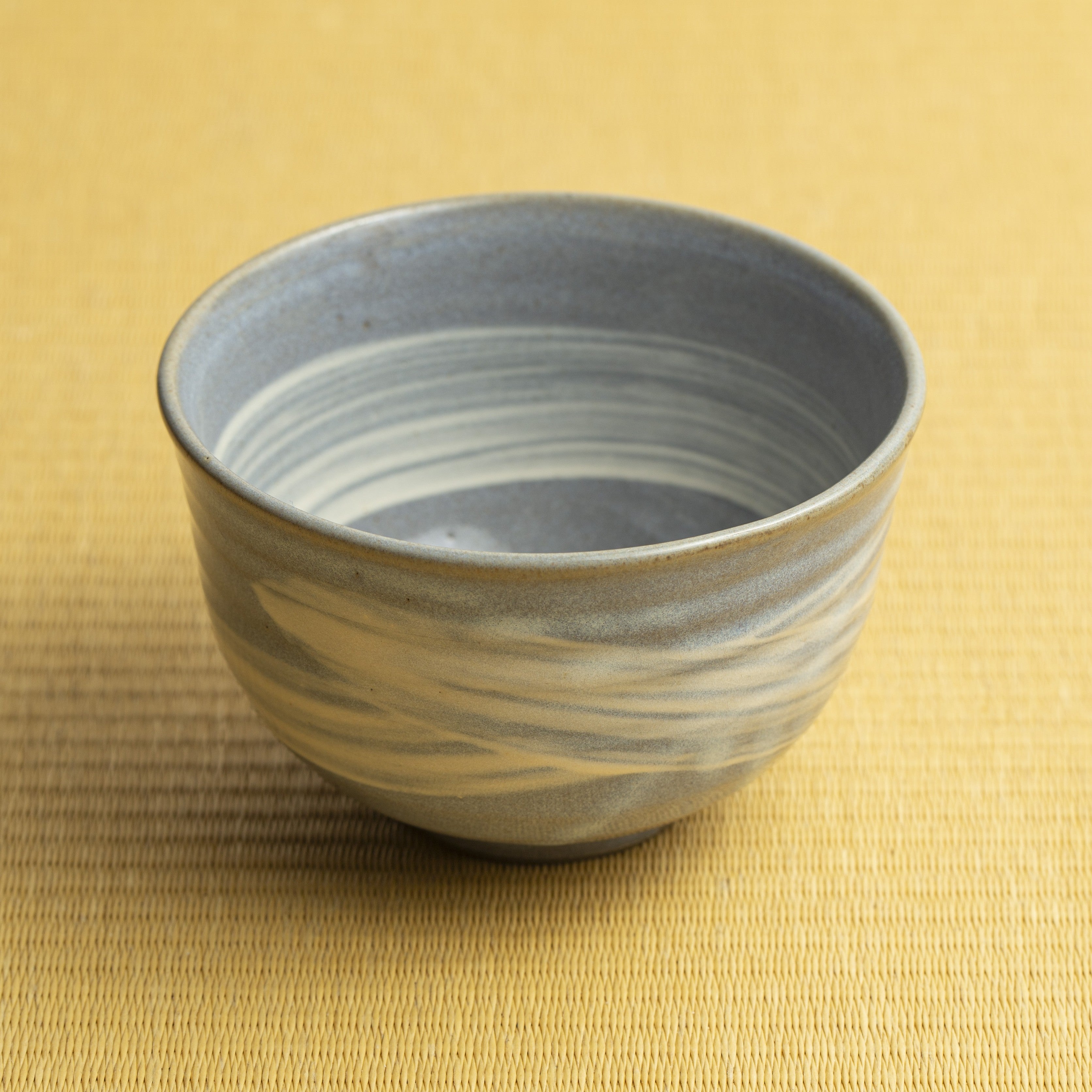 Handmade Kyoto Chawan Bowl - Aohagi