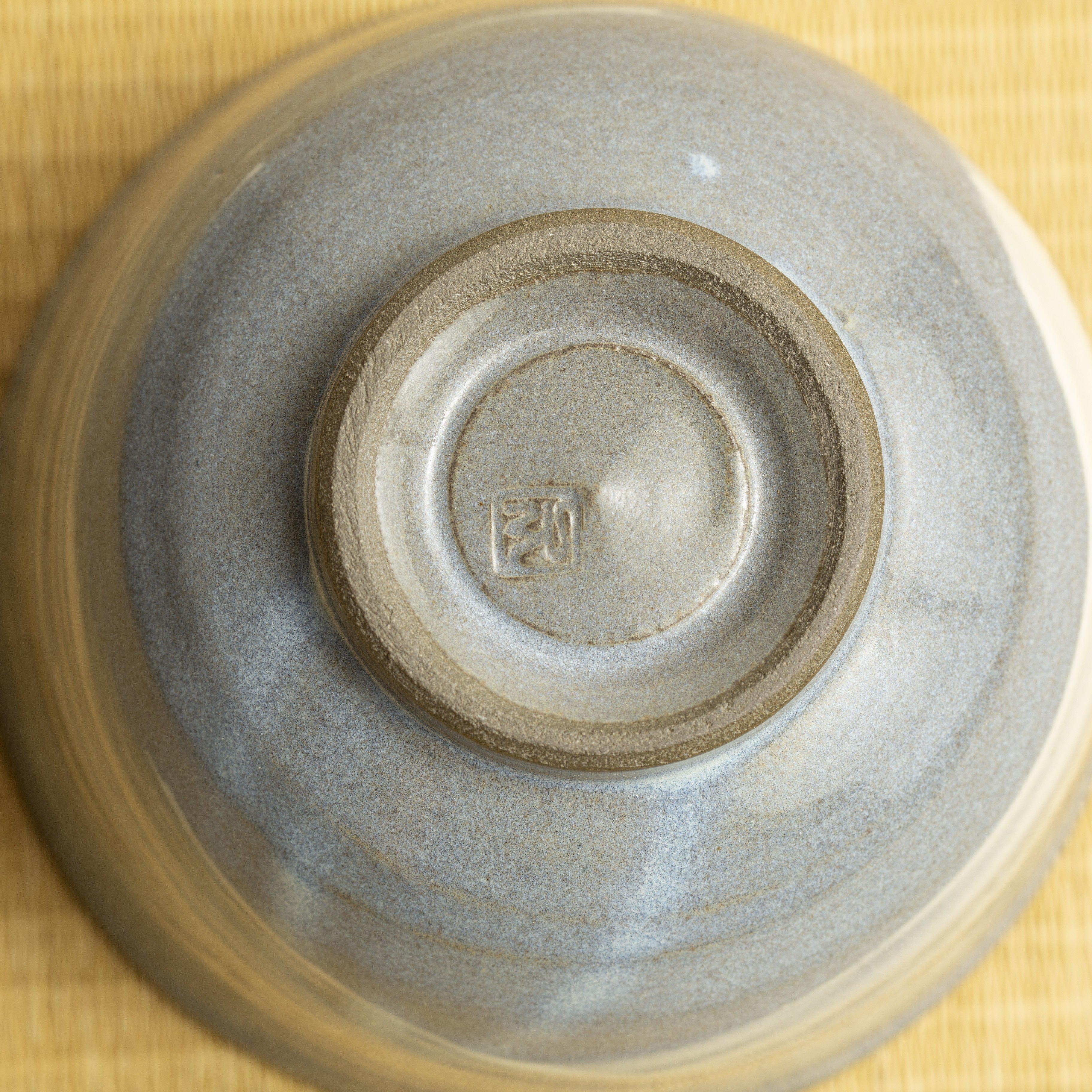 Handmade Kyoto Chawan Bowl - Aohagi