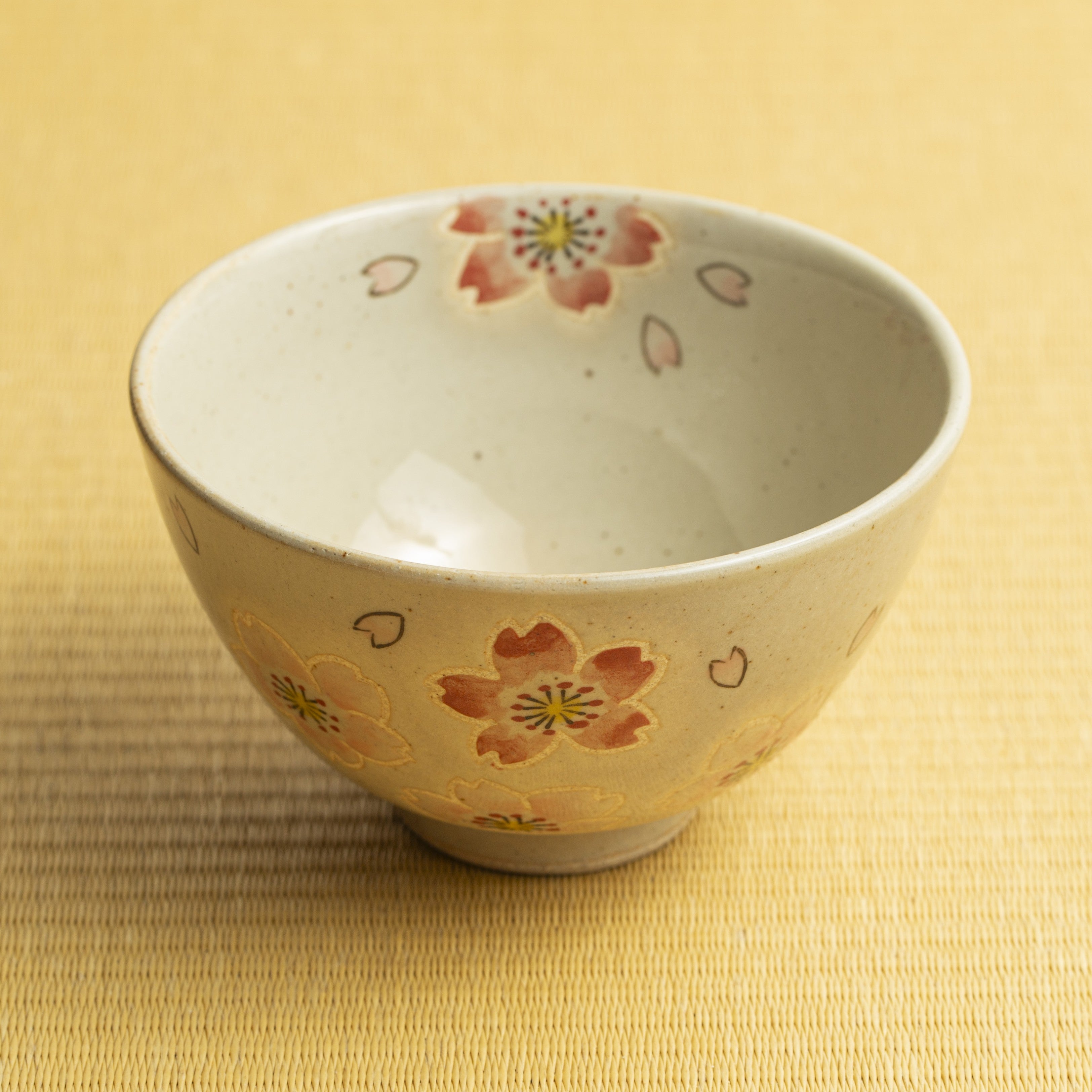 Handmade Arita Chawan Bowl - Sakura