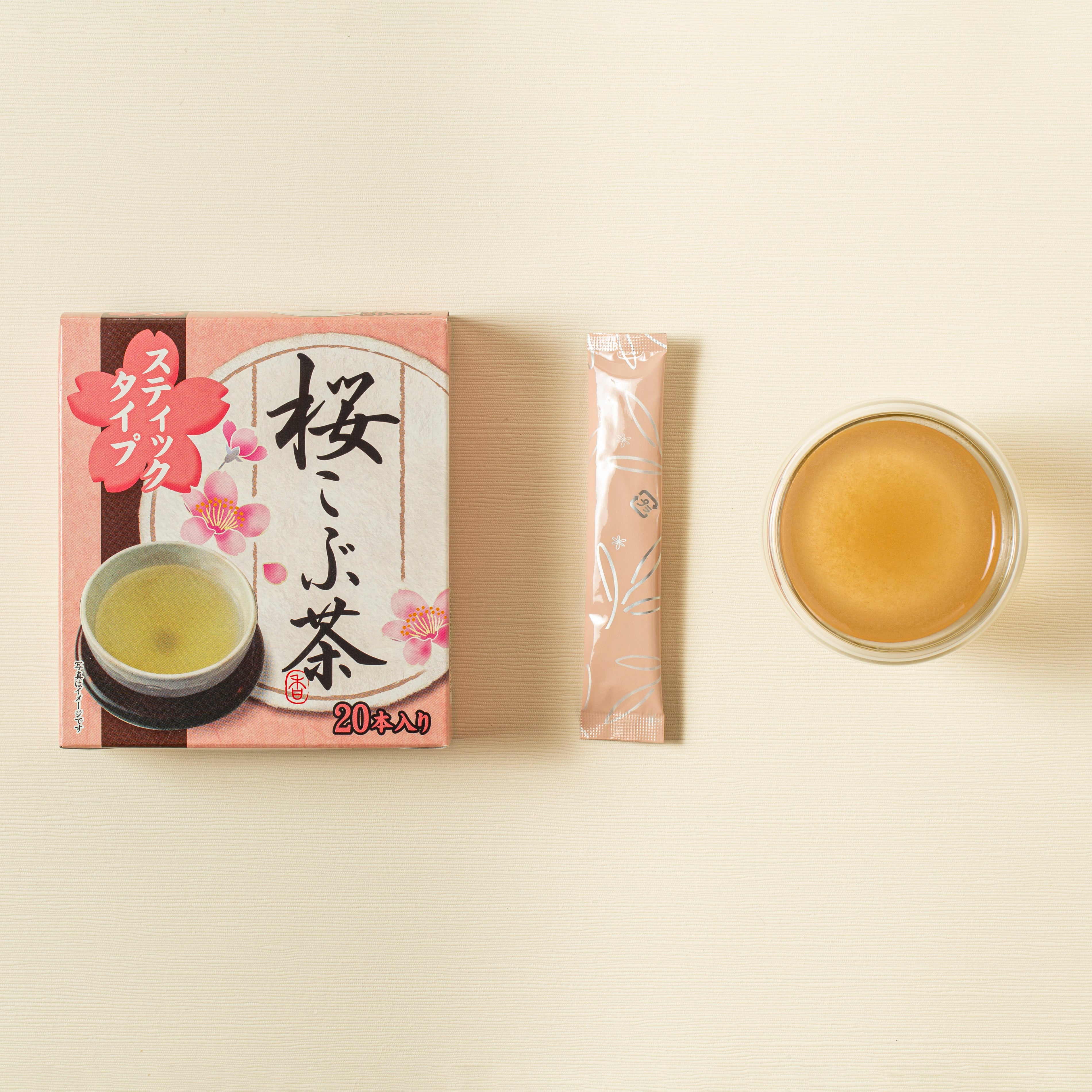 Tea package, tea kombucha stick and liquor