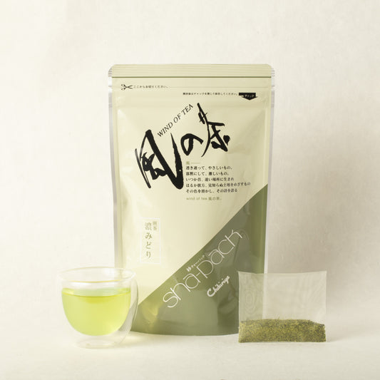 Sencha Koi-Midori Tea bags Kaze no Cha series liquor and tea bag tea leaves