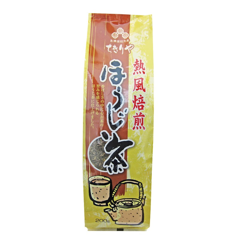 Dry-roasted Hojicha (roasted Japanese green tea) - 200g tea leaves