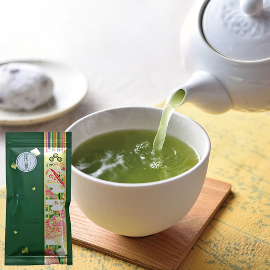 Fukamushi Sencha "Keisen" (Deep-steamed Japanese green tea) - 80g tea leaves