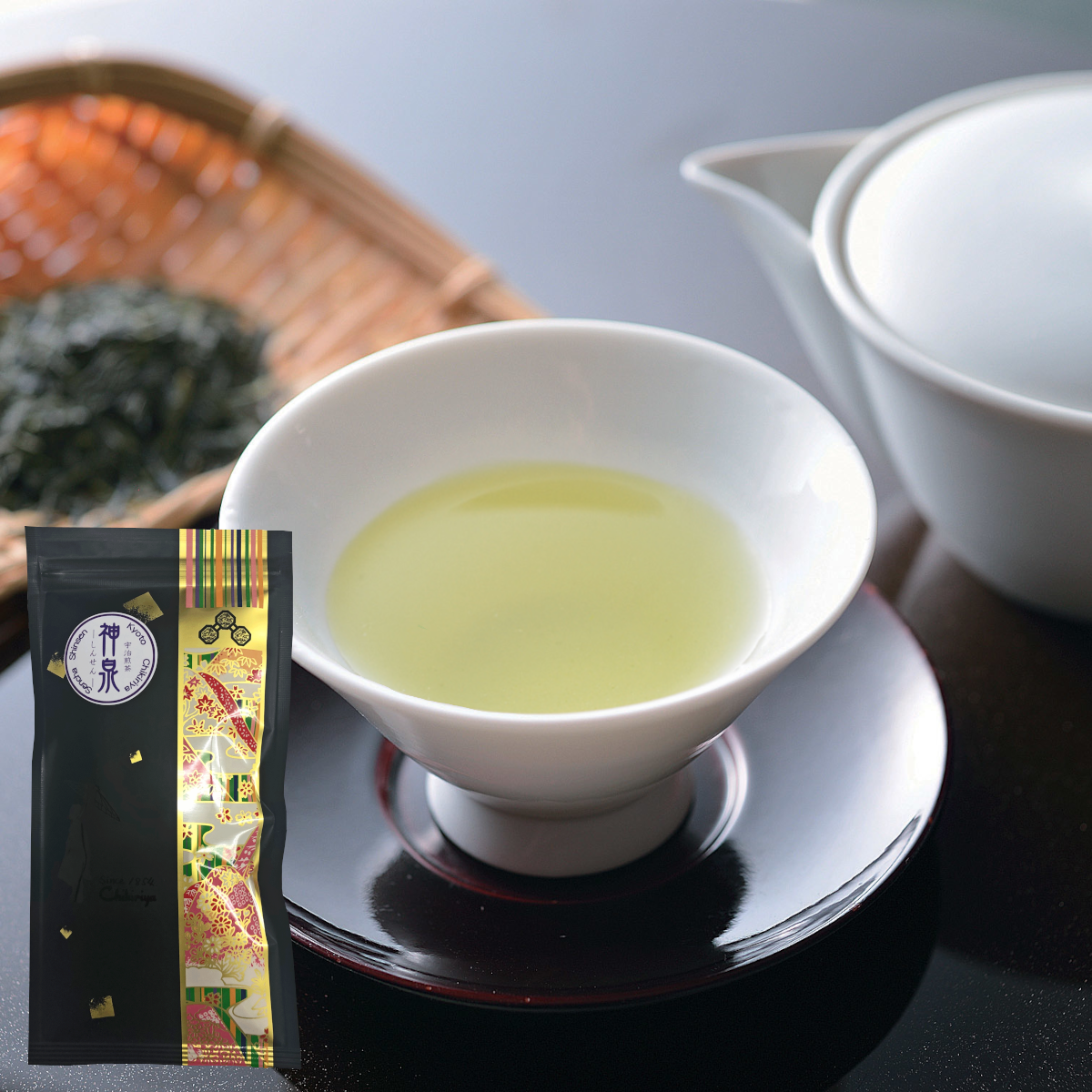 Uji Sencha "Shinsen" (Japanese green tea from Kyoto) - 100g tea leaves