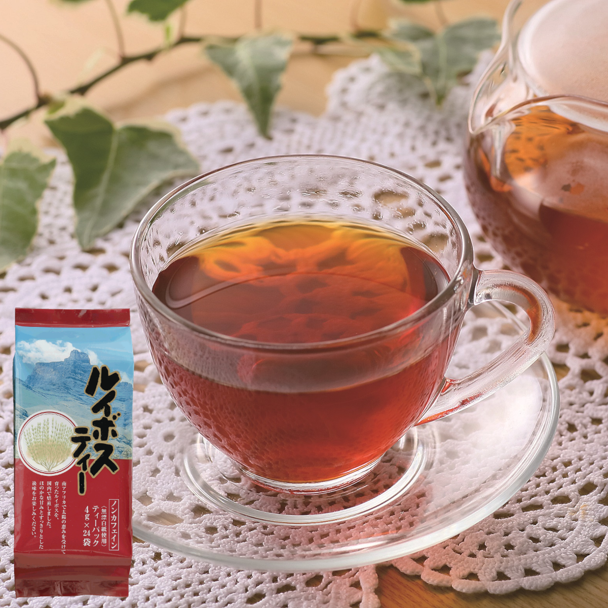 Thé Rooibos (Thé rouge) – 4 g x 24 Sachets de thé